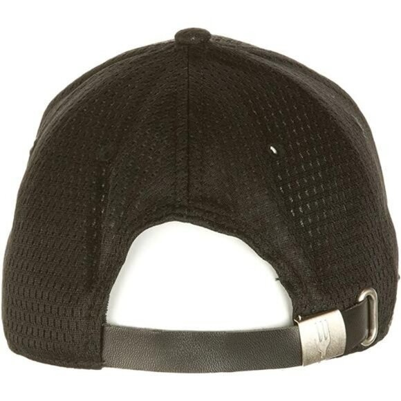 Black Chef Hat Adjustable Cool Vent Baseball Cap with Sweatband One Size - Picture 4 of 6